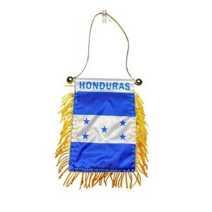 Honduras Flag, Mini Banner, Car Mirror, Window Flag
